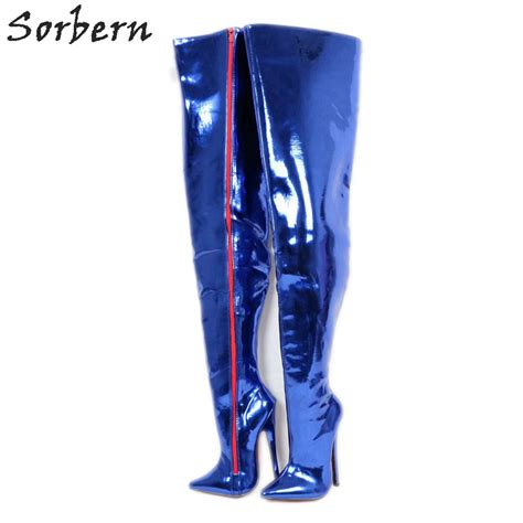 unisex thigh high boots.